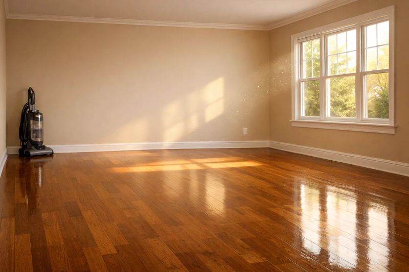 Bright, clean living room in a San Diego home maintained by professional cleaners